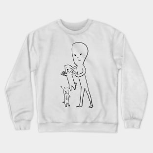 Aliens : Dog, This Bird Cute Crewneck Sweatshirt